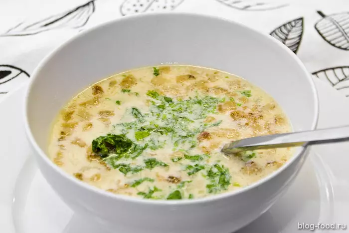 Грибной суп из&nbsp;лисичек