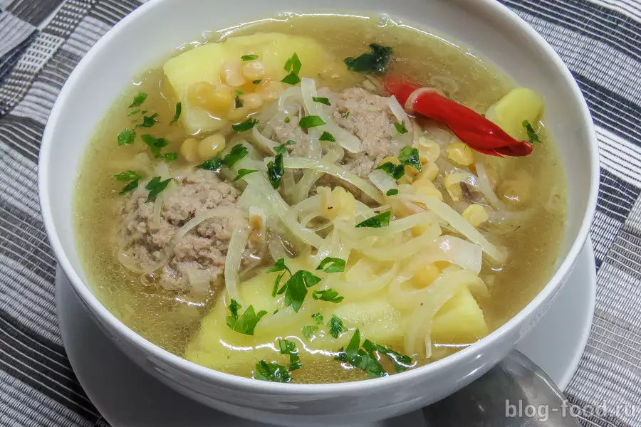 Кюфта бозбаш на скорую руку