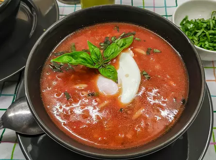 Итальянский томатный суп