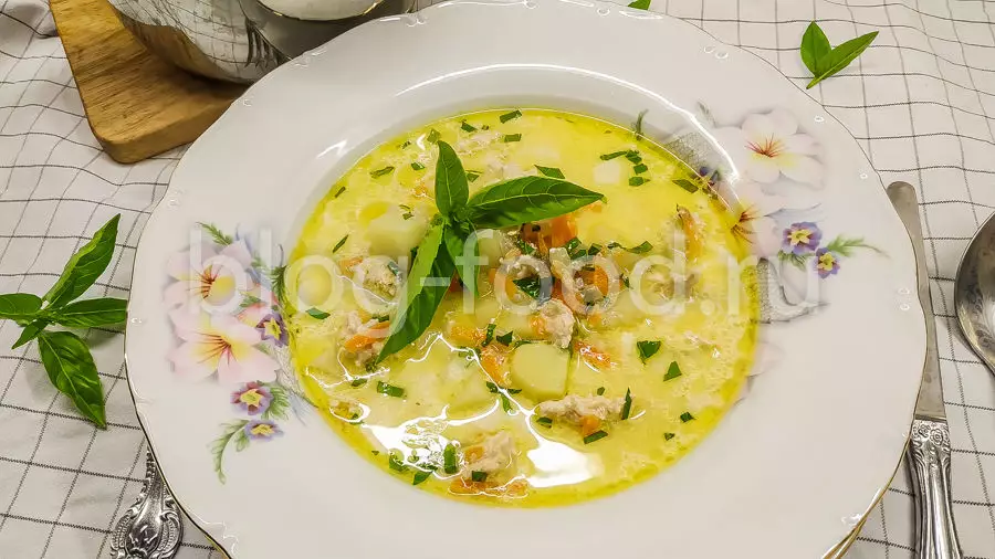 Суп из фарша