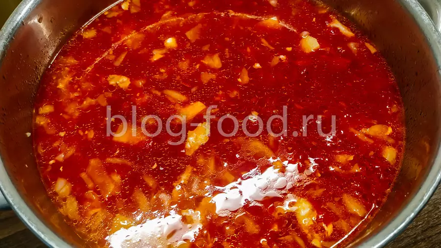 Куриный борщ