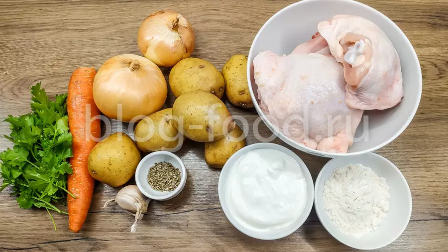 Лывжа из курицы
