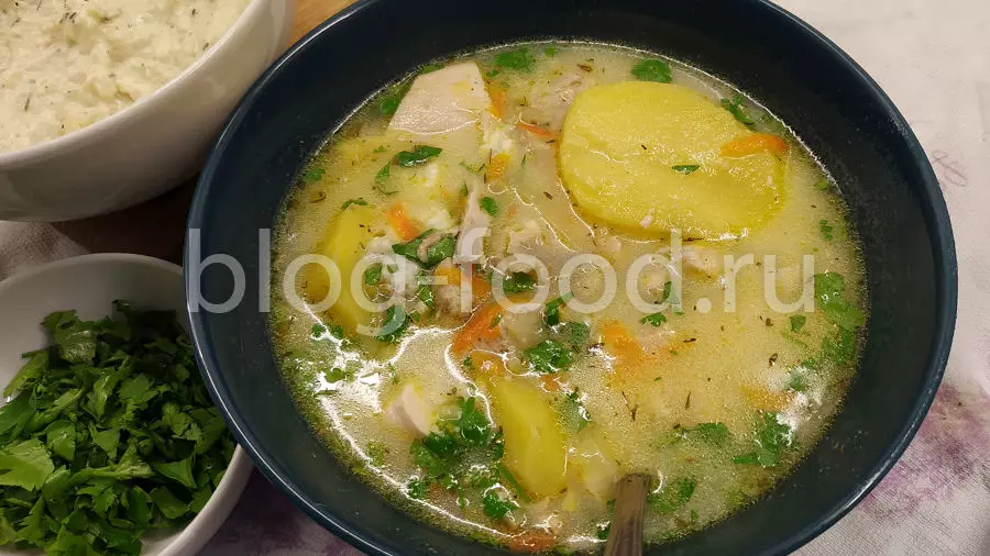 Лывжа из курицы
