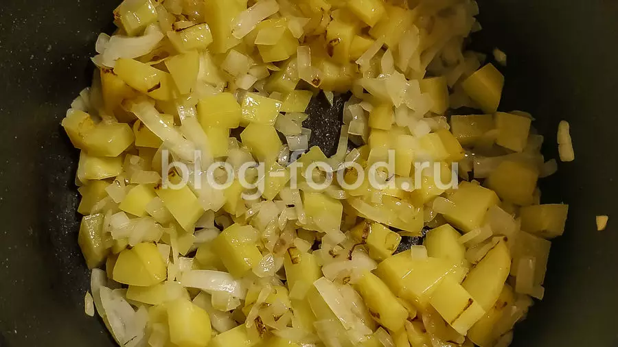 Крем-суп из шампиньонов с картошкой