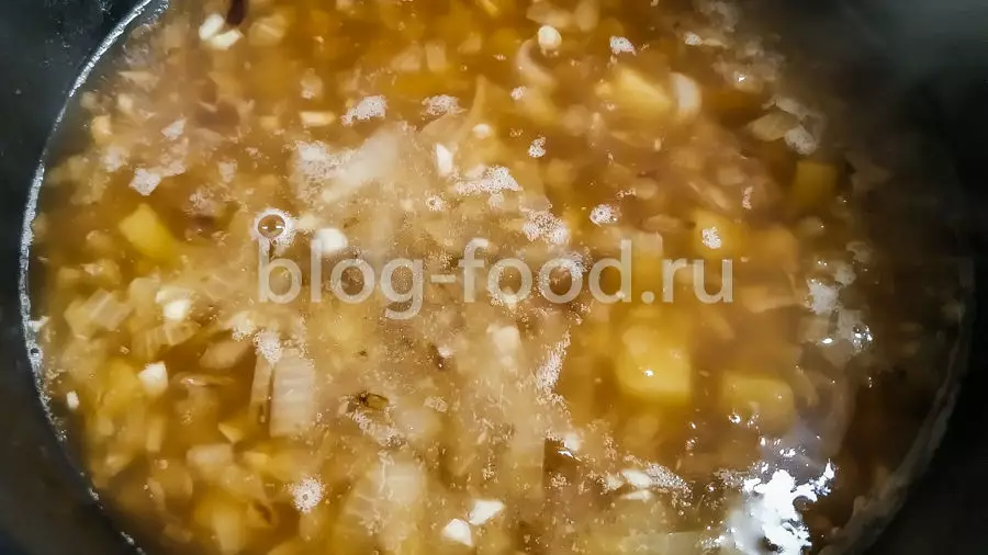Крем-суп из шампиньонов с картошкой