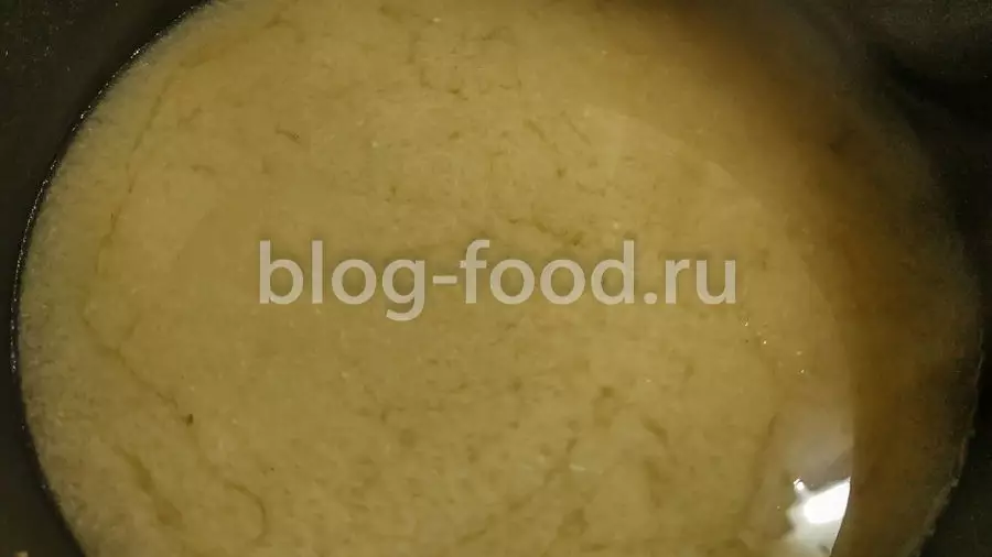 Мисо с рисом, грибами и рыбой