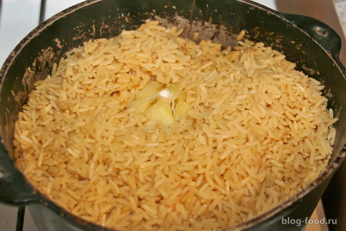 Pilaf recipe