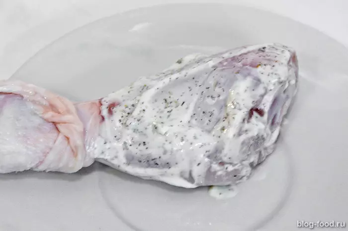 Полуфаршированная курица