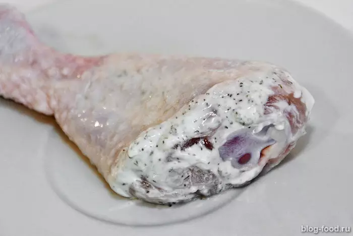 Полуфаршированная курица