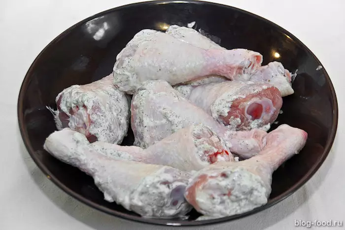 Полуфаршированная курица