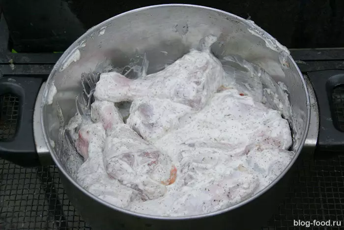 Полуфаршированная курица