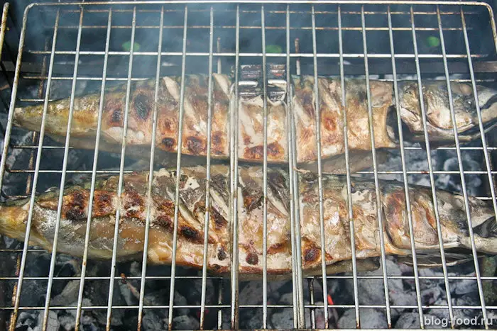 Скумбрия на&nbsp;углях