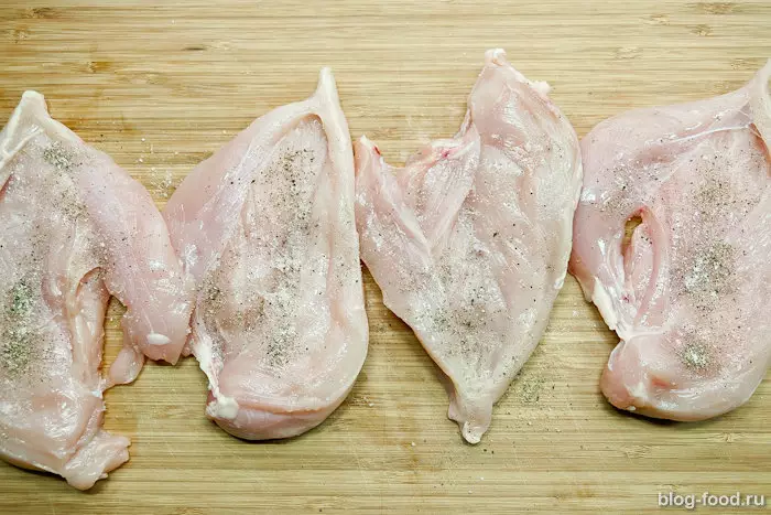 Курица в сливках с грибами и тимьяном