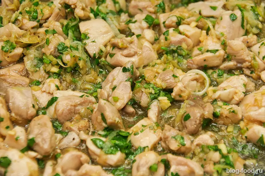 Сметанный пирог с курицей и имбирем или «курник» от Шефмаркета