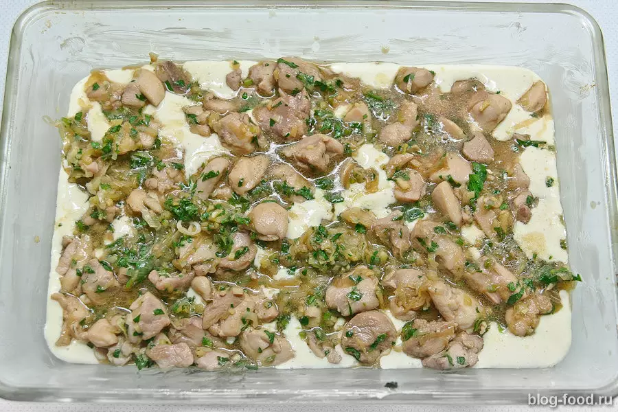 Сметанный пирог с курицей и имбирем или «курник» от Шефмаркета