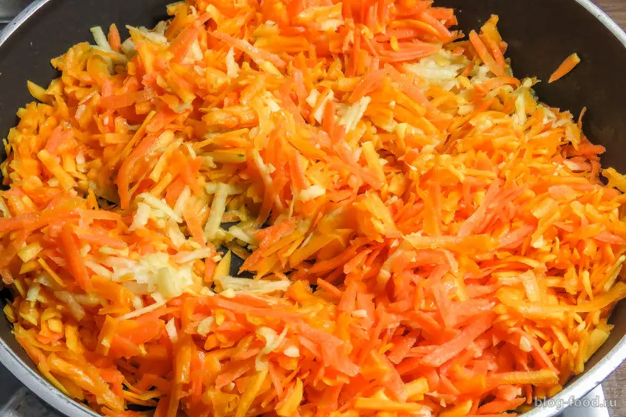 Куриные нагетсы с овощами