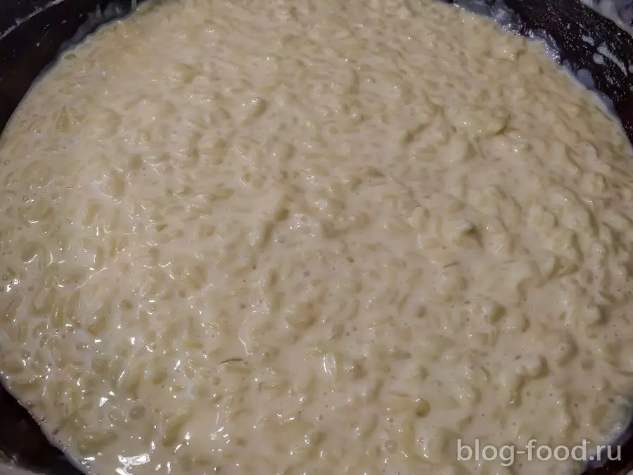 Лимонное ризотто с креветками