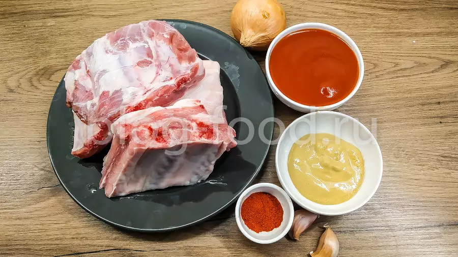 Рёбрышки гриль