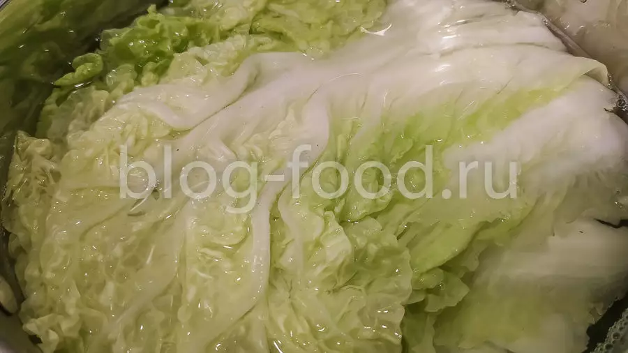 Голубцы с говядиной и щавелем