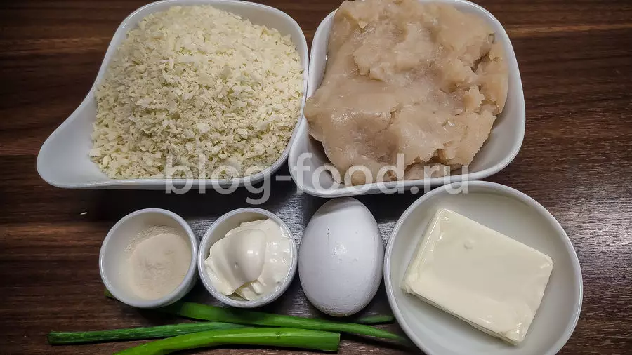 Рыбные котлеты со сливочным сыром