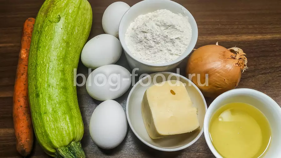 Запеканка из кабачков с сыром