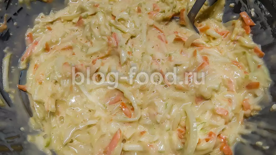 Запеканка из кабачков с сыром