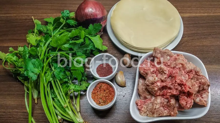 Хинкали с бараниной
