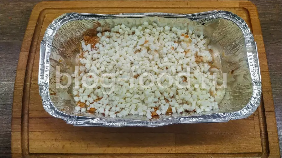 Лазанья с тунцом