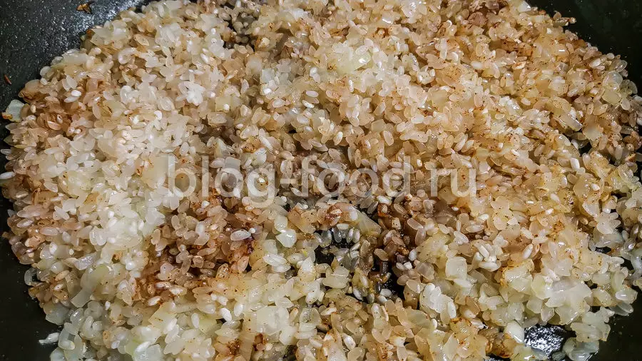 Паэлья с кальмарами