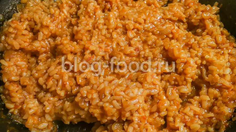 Паэлья с кальмарами