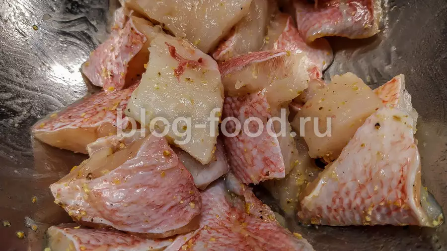 Рыбное рагу в грузинском стиле
