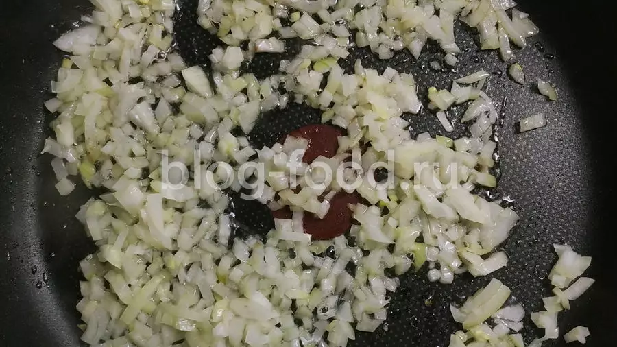 Паэлья с креветками и овощами