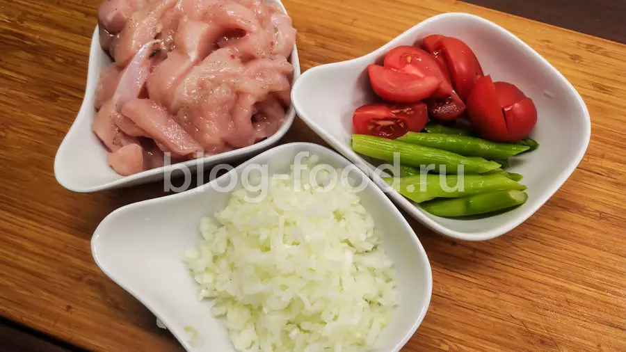 Сливочное «гречотто» с курицей