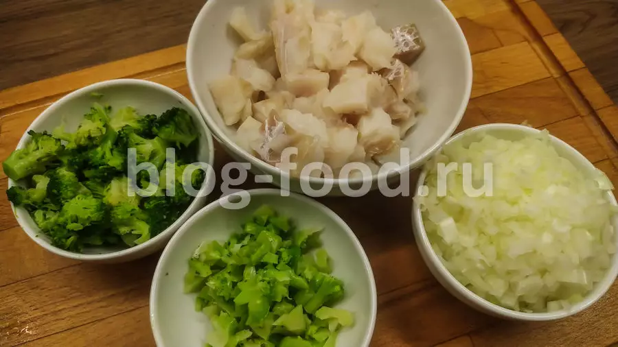 Паста с треской и сыром