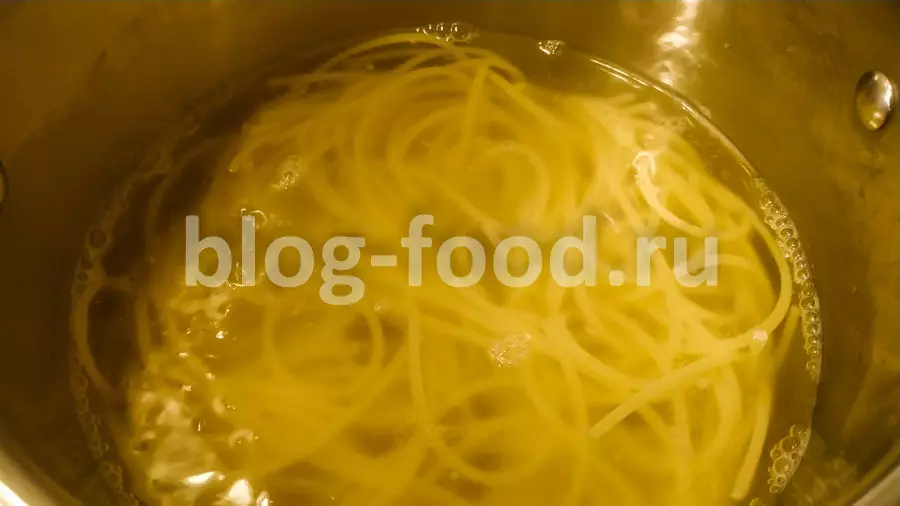 Паста с треской и сыром