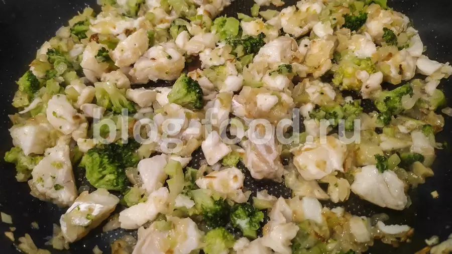 Паста с треской и сыром