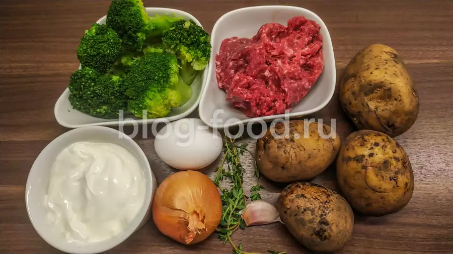 Картофельная запеканка с мясом