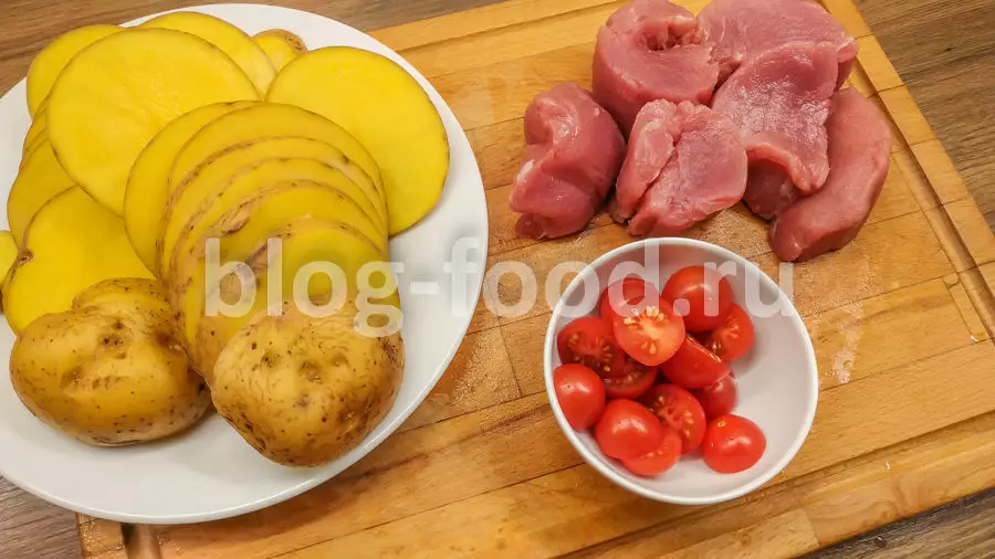 Турнедо из свинины в беконе