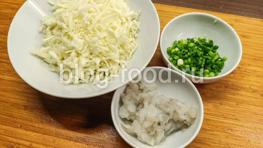 Димсамы со свининой и креветками во фритюре