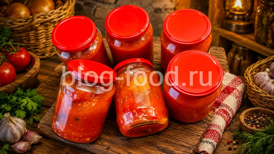 Томаты в собственном соку