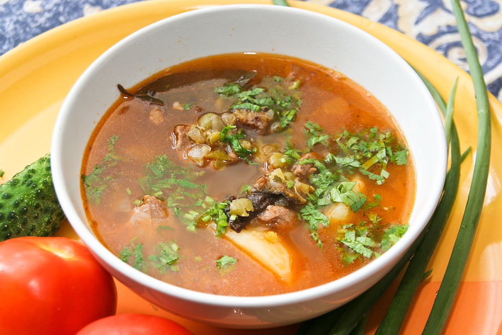 Рецепт Пити азербайджанский суп из баранины в горшочках