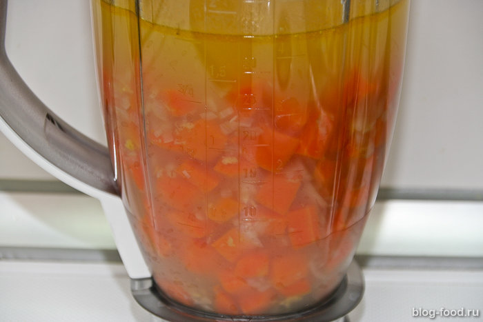 Морковный суп-пюре