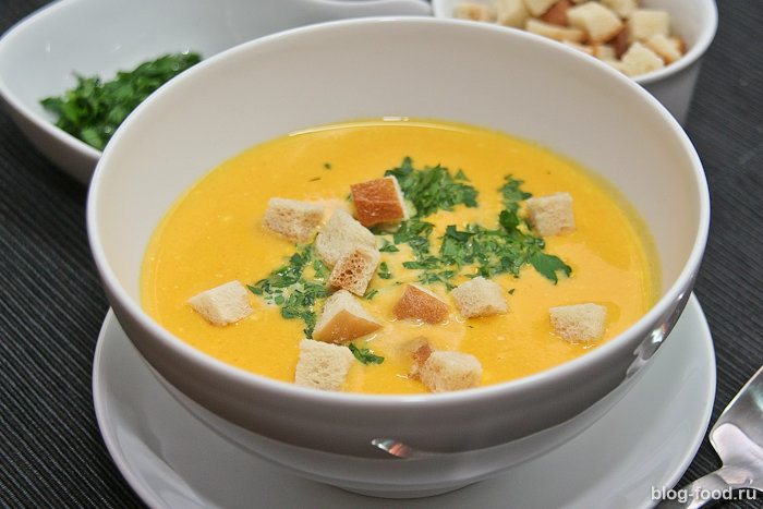 Морковный крем-суп с имбирем, пошаговый рецепт с фото