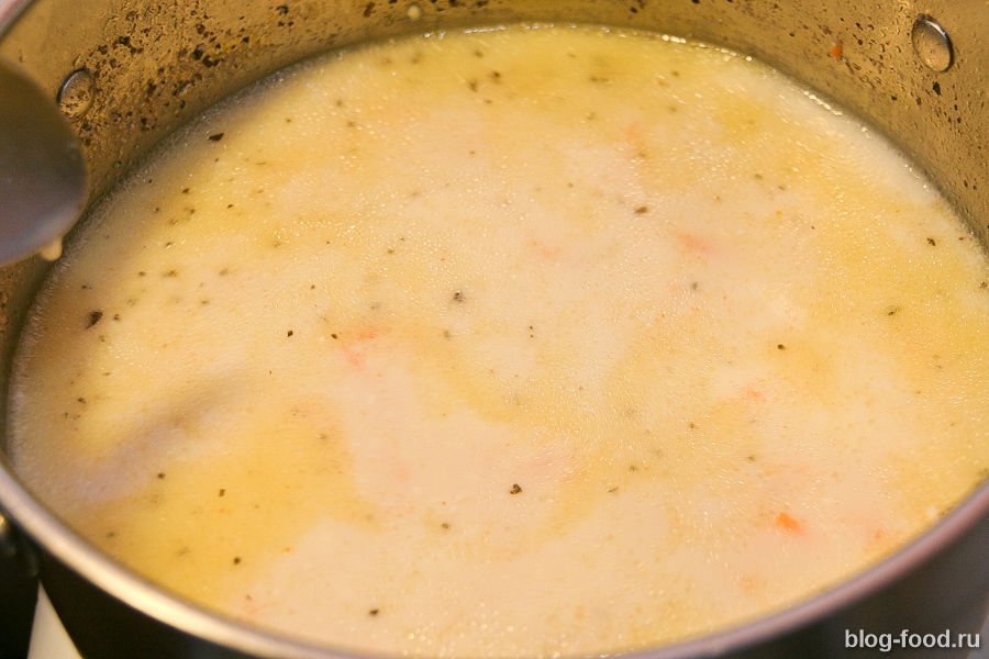 Суп из плавленных сырков