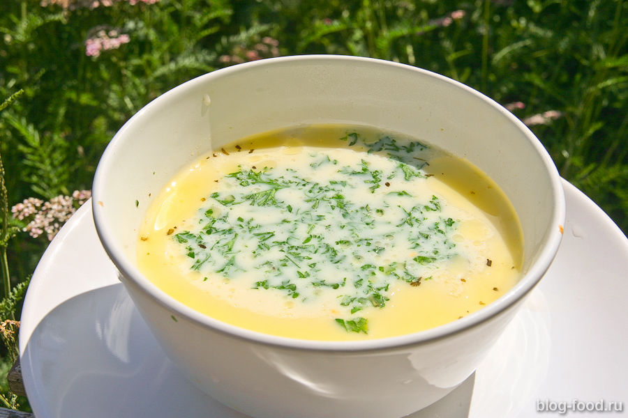 Супы с плавленым сыром