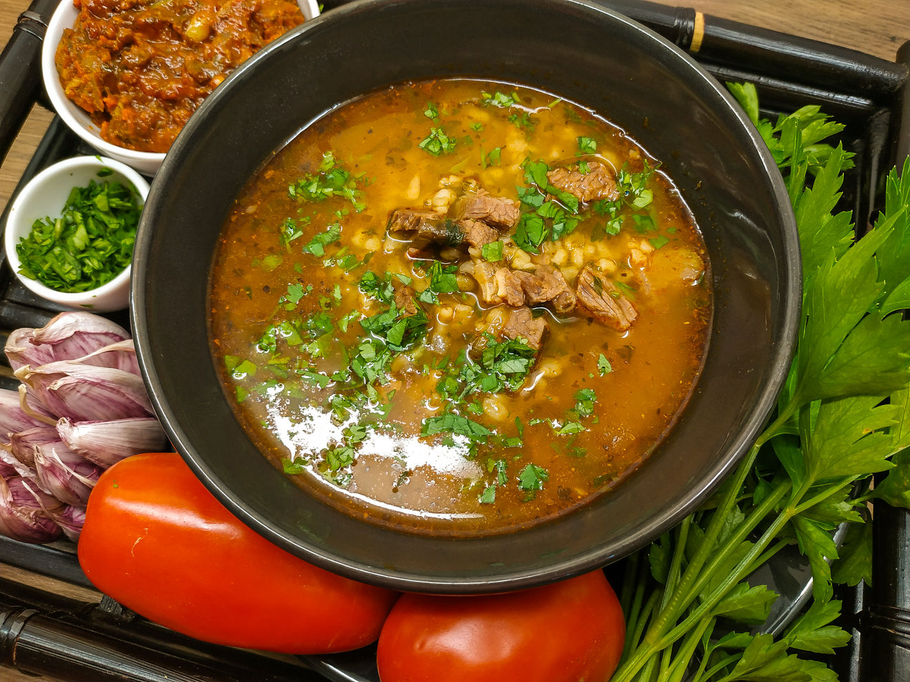 Классический суп харчо из говядины пошагово