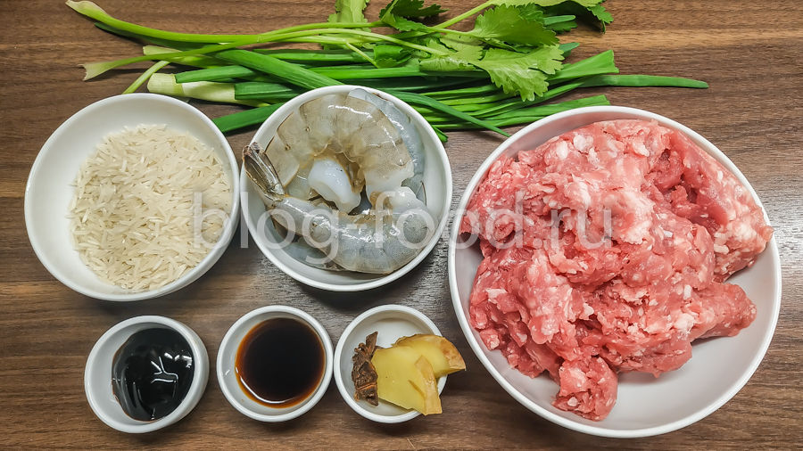 Суп с фрикадельками в азиатском стиле