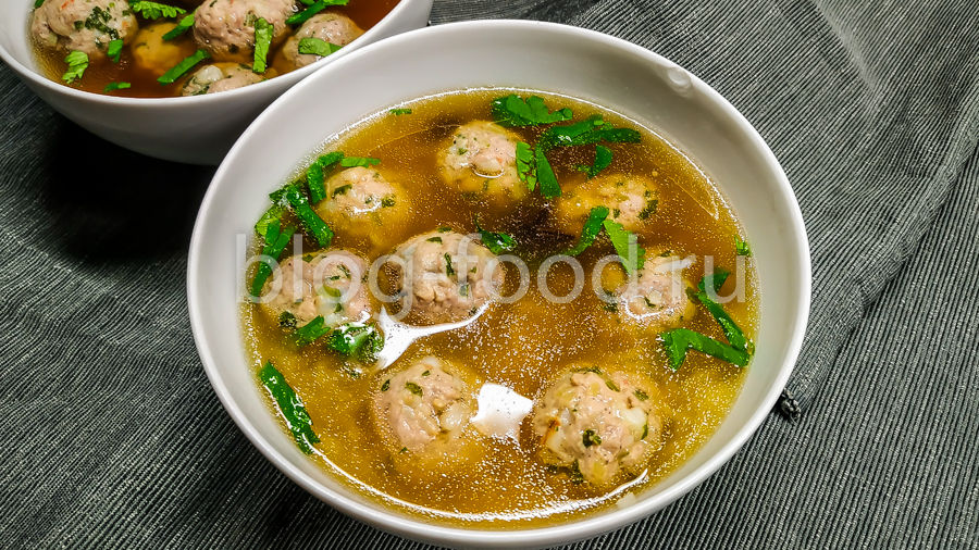 Суп с фрикадельками - пошаговый рецепт с фото