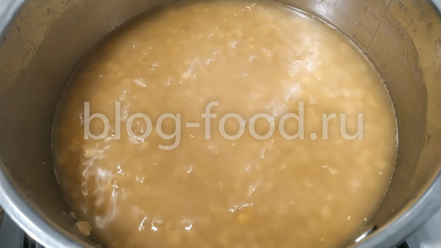 Пошаговый рецепт супа из чечевицы