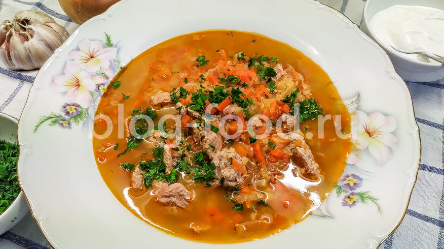 Рецепты супов из свинины